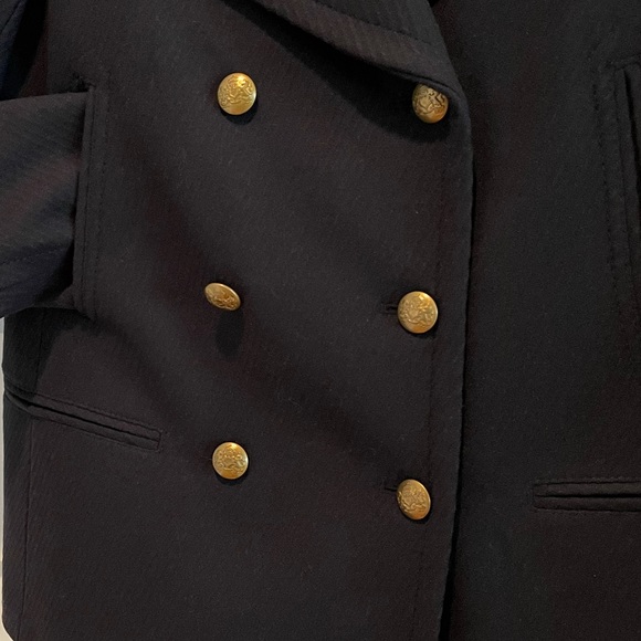 NWT Banana Republic Italian Luxury Wool Blend Coat - Picture 5 of 12